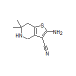 2-Amino-6,6-dimethyl-4,5,6,7-tetrahydrothieno[3,2-c]pyridine-3-carbonitrile