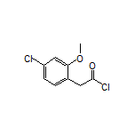 2-(4-Chloro-2-methoxyphenyl)acetyl Chloride