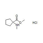 Methyl 1-(Methylamino)cyclopentane-1-carboxylate Hydrochloride