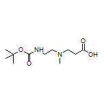 3-[[2-(Boc-amino)ethyl](methyl)amino]propanoic Acid