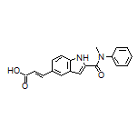 (E)-3-[2-[Methyl(phenyl)carbamoyl]-1H-indol-5-yl]acrylic Acid