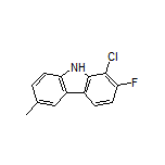1-Chloro-2-fluoro-6-methyl-9H-carbazole