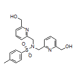 N,N-Bis[[6-(hydroxymethyl)pyridin-2-yl]methyl]-4-methylbenzenesulfonamide