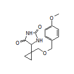 5-[1-[[(4-Methoxybenzyl)oxy]methyl]cyclopropyl]imidazolidine-2,4-dione