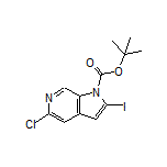 1-Boc-5-chloro-2-iodo-1H-pyrrolo[2,3-c]pyridine