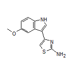 4-(5-Methoxy-1H-indol-3-yl)thiazol-2-amine