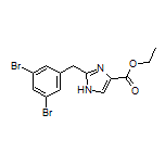 Ethyl 2-(3,5-Dibromobenzyl)-1H-imidazole-4-carboxylate