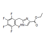 Ethyl 2-[(Perfluorophenyl)methyl]-1H-imidazole-4-carboxylate