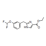 Ethyl 2-[3-(Difluoromethoxy)benzyl]-1H-imidazole-4-carboxylate