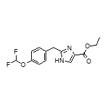 Ethyl 2-[4-(Difluoromethoxy)benzyl]-1H-imidazole-4-carboxylate