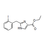 Ethyl 2-(2-Iodobenzyl)-1H-imidazole-4-carboxylate