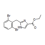 Ethyl 2-(2,6-Dibromobenzyl)-1H-imidazole-4-carboxylate