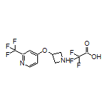 4-(Azetidin-3-yloxy)-2-(trifluoromethyl)pyridine Trifluoroacetate
