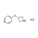 4-(Azetidin-3-yloxy)pyridine Hydrochloride