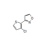 3-(3-Chlorothiophen-2-yl)isoxazole