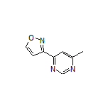 3-(6-Methylpyrimidin-4-yl)isoxazole