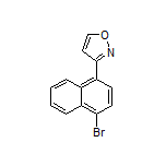 3-(4-Bromonaphthalen-1-yl)isoxazole