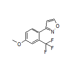 3-[4-Methoxy-2-(trifluoromethyl)phenyl]isoxazole