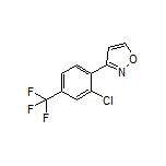 3-[2-Chloro-4-(trifluoromethyl)phenyl]isoxazole