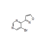 3-(5-Bromopyrimidin-4-yl)isoxazole