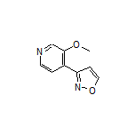 3-(3-Methoxypyridin-4-yl)isoxazole