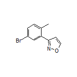 3-(5-Bromo-2-methylphenyl)isoxazole