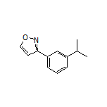 3-(3-Isopropylphenyl)isoxazole