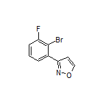 3-(2-Bromo-3-fluorophenyl)isoxazole