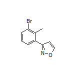 3-(3-Bromo-2-methylphenyl)isoxazole