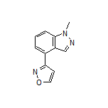 3-(1-Methyl-4-indazolyl)isoxazole