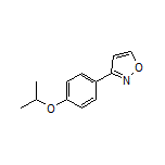 3-(4-Isopropoxyphenyl)isoxazole