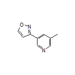 3-(5-Methylpyridin-3-yl)isoxazole