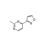 3-(2-Methylpyrimidin-4-yl)isoxazole