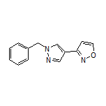 3-(1-Benzyl-4-pyrazolyl)isoxazole