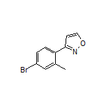 3-(4-Bromo-2-methylphenyl)isoxazole