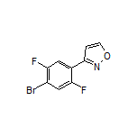 3-(4-Bromo-2,5-difluorophenyl)isoxazole