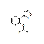 3-[2-(Difluoromethoxy)phenyl]isoxazole