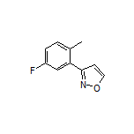 3-(5-Fluoro-2-methylphenyl)isoxazole