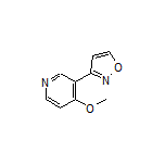 3-(4-Methoxypyridin-3-yl)isoxazole
