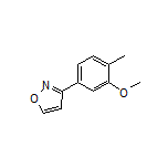 3-(3-Methoxy-4-methylphenyl)isoxazole
