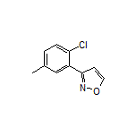 3-(2-Chloro-5-methylphenyl)isoxazole