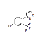 3-[4-Chloro-2-(trifluoromethyl)phenyl]isoxazole