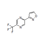 3-[5-(Trifluoromethyl)-2-pyrazinyl]isoxazole
