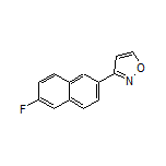 3-(6-Fluoronaphthalen-2-yl)isoxazole
