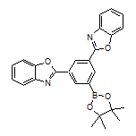 3,5-Bis(benzo[d]oxazol-2-yl)phenylboronic Acid Pinacol Ester