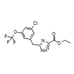 Ethyl 2-[3-Chloro-5-(trifluoromethoxy)benzyl]-1H-imidazole-4-carboxylate