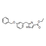 Ethyl 2-[3-(Benzyloxy)benzyl]-1H-imidazole-4-carboxylate