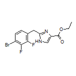Ethyl 2-(4-Bromo-2,3-difluorobenzyl)-1H-imidazole-4-carboxylate