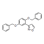 3-[2,5-Bis(benzyloxy)phenyl]isoxazole