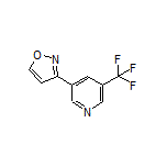 3-[5-(Trifluoromethyl)-3-pyridyl]isoxazole